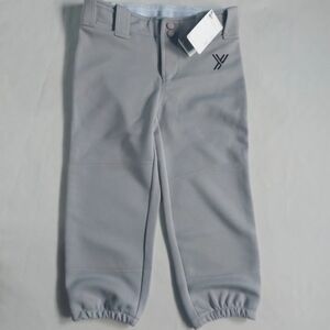 Youper‎ Softball Pant capri boys Gray Size Y-M